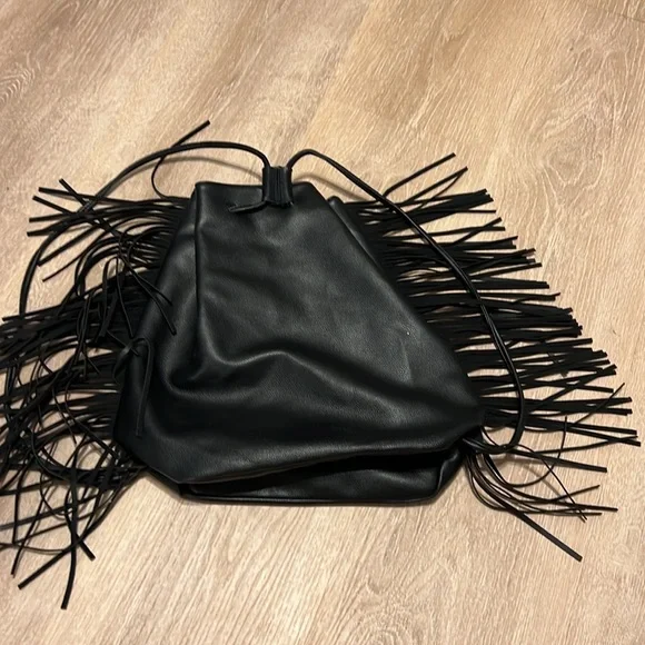 Victoria Secret fringe backpack and tote bag - Picture 3 of 15